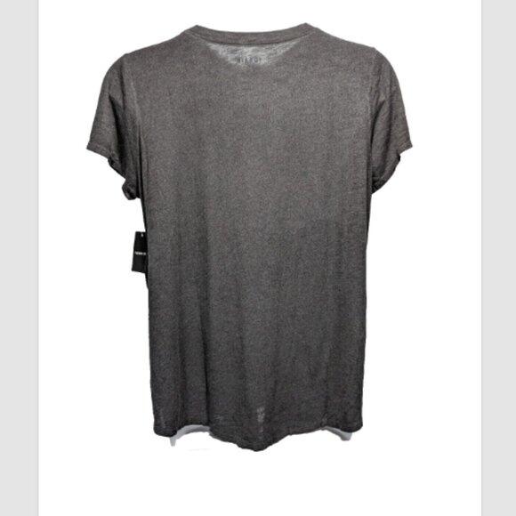 NWT Torrid Whiskey Girl Classic Fit Crew Short Sleeve Tee Slub Black 00 (M) - Picture 2 of 3